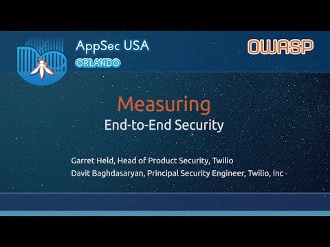 Image thumbnail for talk Measuring End-to-End Security Engineering