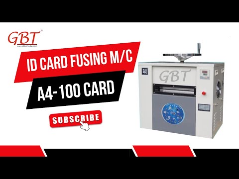 Fusing Machine 100 Card A4 (Air & Water Cooling)