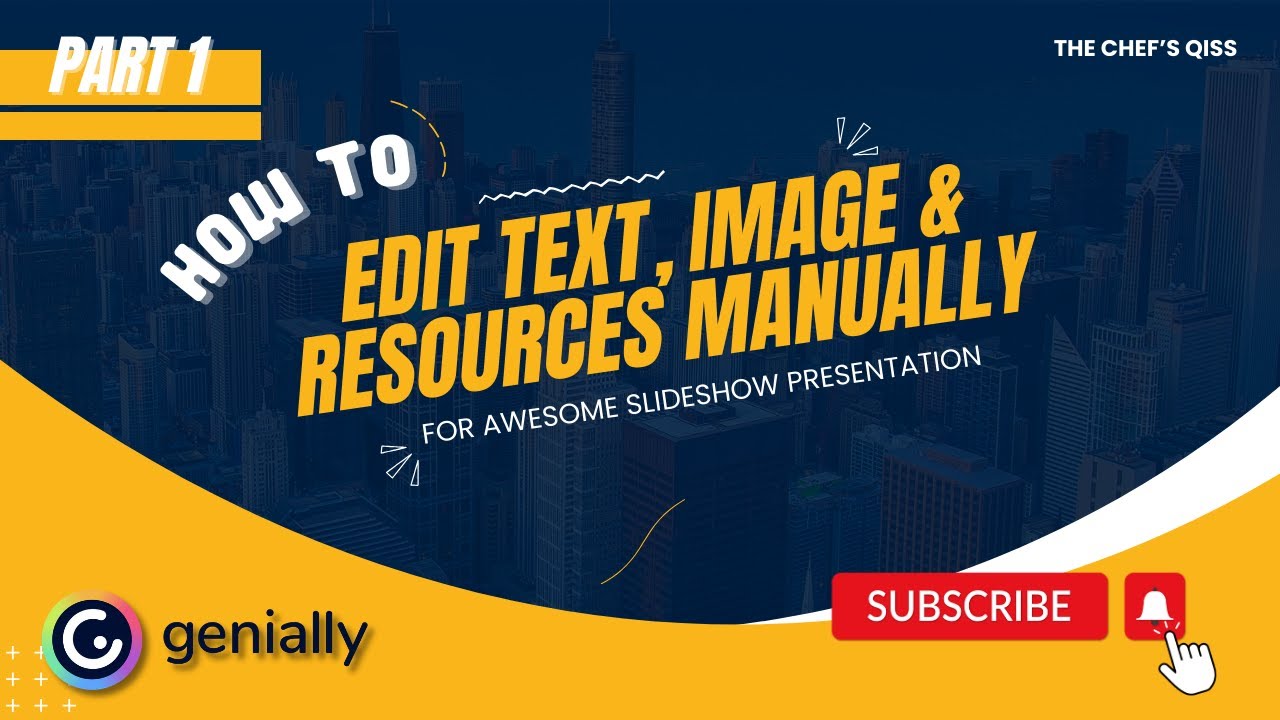 Genial.ly Presentation | Part 1: How to Edit Text, Image, Resources (Manually) Awesome Genially 2023
