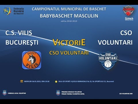 Victorie CSO Voluntari in CS Vilis Bucuresti - CSO Voluntari (babybaschet, 06.03.2019 HD Version)