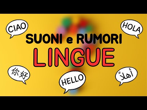 🎵 Suoni e Rumori da Indovinare - Lingue - Audio Quiz 🎵