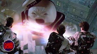 Ghost Busters VS Stay Puft Marshmallow Fight Scene | Ghostbusters (1984) | Now Scaring