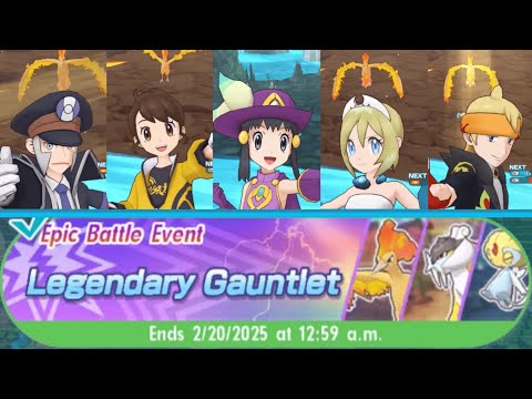 Runs 51-100: My Legendary Gauntlet 18 (LG5) Streak - Pokémon Masters EX
