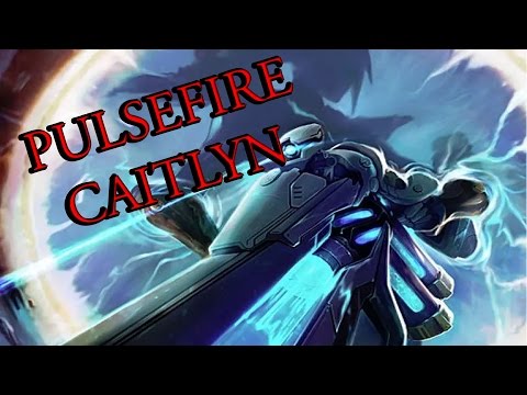Pulsefire Caitlyn Release In-Game Preview (Legendary Skin)