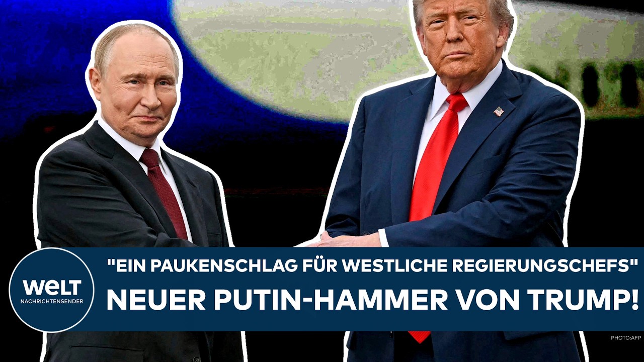 UKRAINE-KRIEG: Putin-Hammer von Donald Trump! "Ein Paukenschlag für die westlichen Regierungschefs!"