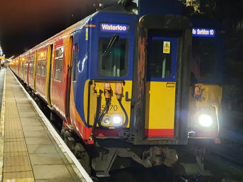 Trains Variety @ Woking, Winchester, Basingstoke & Southampton Airport Parkway 29/12/21