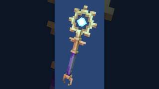 Shining Wand modeling timelapse #minecraft #blockbench #timelapse #pixelart #lowpoly #art #fantasy