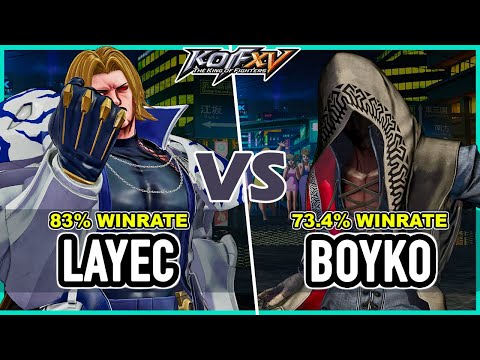 KOF XV 🔥 Layec (Rugal/Kim/O.Chris) vs Boyko (Kukri/Sylvie/Heidern) 🔥 Steam