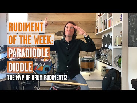 How to USE the Paradiddle-diddle in your drum fills!  TWO FILLS for the price of ONE PATTERN!