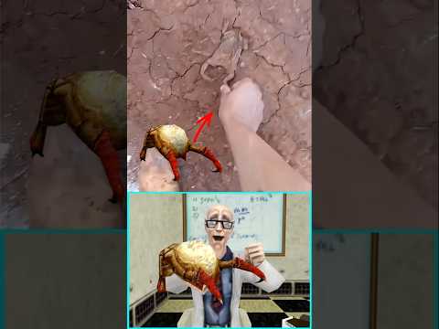 Headcrab = Proteína 😋🍗 #shorts #halflife