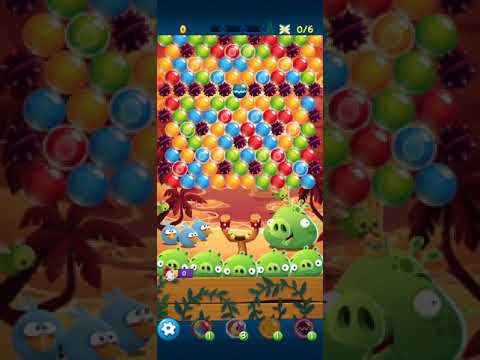 Angry birds pop bubble shooter level 55 3 STARS NO BOOSTER