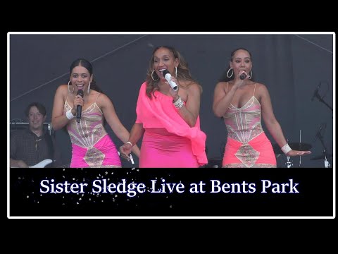 SISTER SLEDGE featuring Kathy Sledge perform LOST IN MUSIC  and more at Bents Park, July 2024