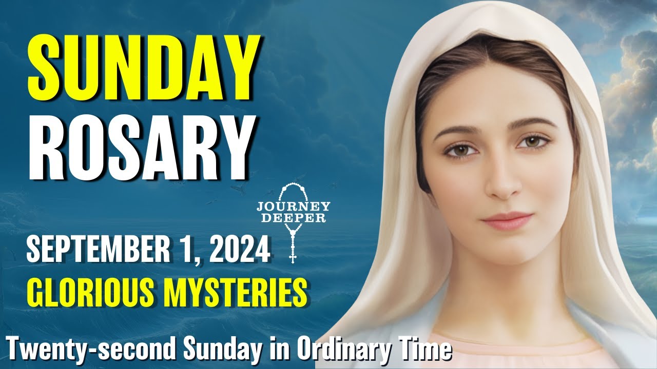 Sunday Rosary 💙 Glorious Mysteries of the Rosary 💙 September 1, 2024 VIRTUAL ROSARY