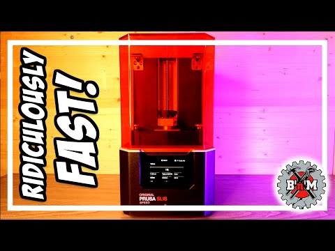 RIDICULOUSLY FAST Resin 3D Printing - Prusa SL1S Speed