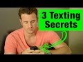 3 Texting Secrets Men Can T Resist Matthew Hussey Get The Guy
