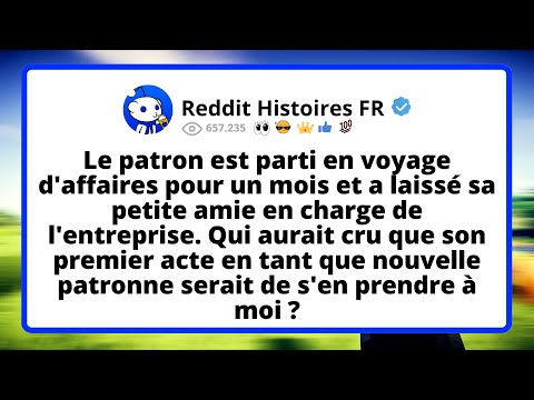 The BOSS went on a business trip for a month and left his girlfriend in charge...