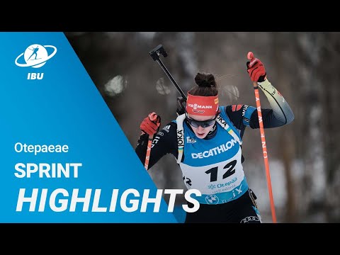 World Cup 21/22 Otepaeae: Women Sprint Highlights