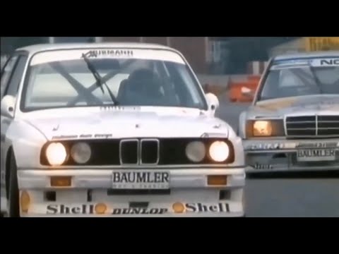 DTM Golden Era - BMW E30 M3 vs Mercedes 190 EVO - Tim Feehan Where's the fire