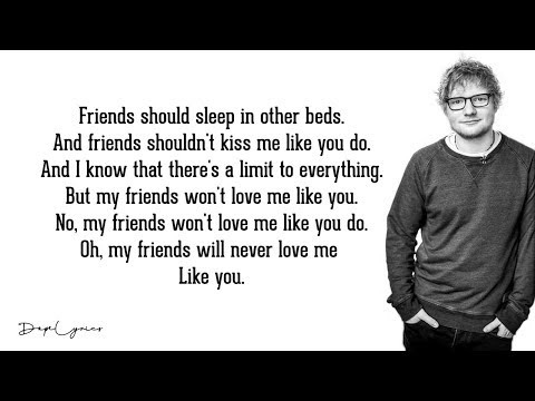 Ed Sheeran - Friends (Lyrics) 🎵
