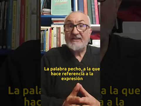 El origen de la expresión "A lo hecho, pecho"