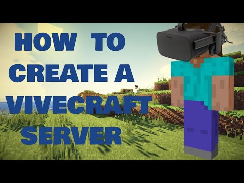 How to Make a Minecraft Server with Vivecraft