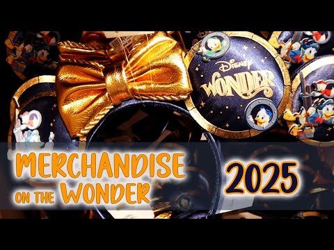 Thumbnail for UPDATED DISNEY WONDER CRUISE LINE MERCHANDISE | 2025