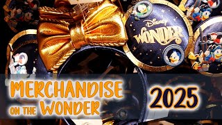 UPDATED DISNEY WONDER CRUISE LINE MERCHANDISE | 2025