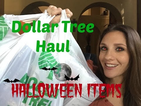 Dollar Tree Haul: Halloween Items 2015 Video