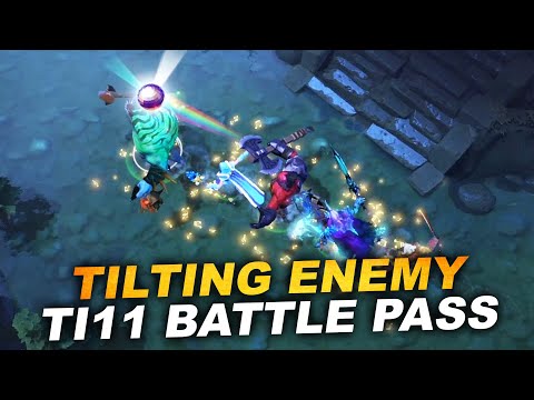 How to TILT ENEMY with TI11 Battle Pass — Taunts and More