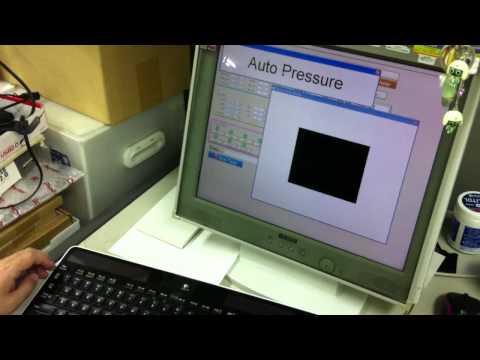 Touch Panel Auto Pressure Test Demonstration