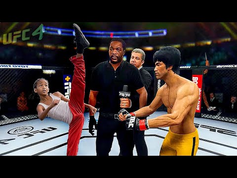 UFC4 | Bruce Lee vs. Karate Child (Kid) - EA sports UFC 4
