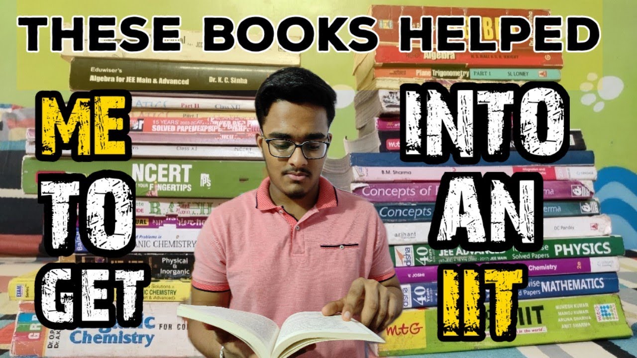 Best Books an Average Student used to clear JEE (Links Included) | JEE Books Suggestions