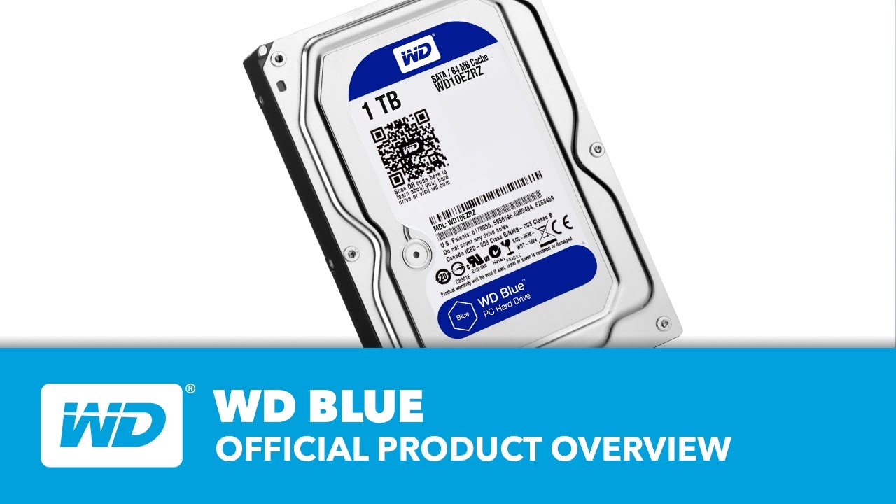 Western Digital Harddisk WD Blue 3.5" SATA 1 TB