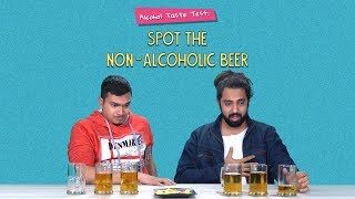 Alcohol Taste Test: Spot The Non-Alcoholic Beer | Ft. Sonali &amp; Akshay | Ok Tested