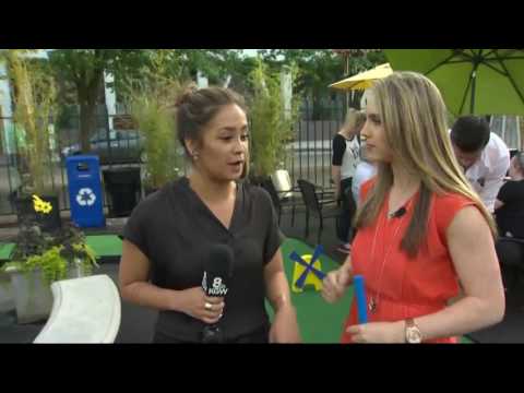 Mini golf pop-up returns to Hotel deLuxe