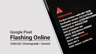 Download the video "Flash Google Pixel via flash.android.com: Unbrick, Unroot & Downgrade Guide 2025"