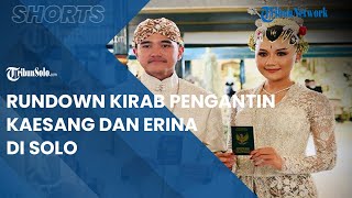 Berita Solo Hari Ini: Rundown Acara Kirab Pengantin & Tasyakuran Tamu Pernikahan Kaesang-Erina