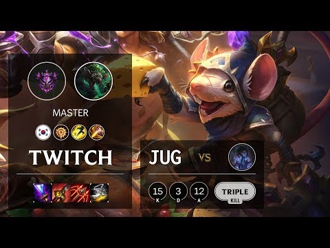 Twitch Jungle vs Sylas - KR Master Patch 10.11