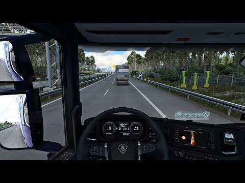 ETS2 1.40 - SCANIA R520 V8 - Trip: Dresden - Magdeburg