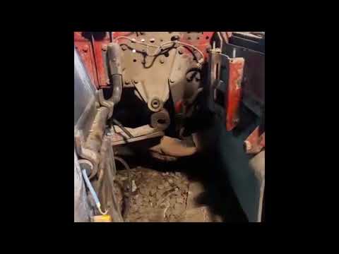 Замена рессорных сайлентблоков/Iveco stralis/размер ступичной гайки