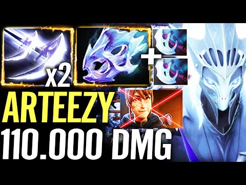 🔥 110.000 DMG Spectre ARTEEZY 24.000 Gold Comeback — Moonshard + Aghanim vs MARCI Dota 2 Pro