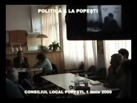 POLITICĂ A LA POPEŞTI = PAUZĂ