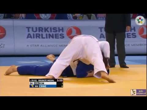 Judo 2015 Grand Prix Samsun: Kim (KOR) - Ceric (BIH) [+78kg] bronze
