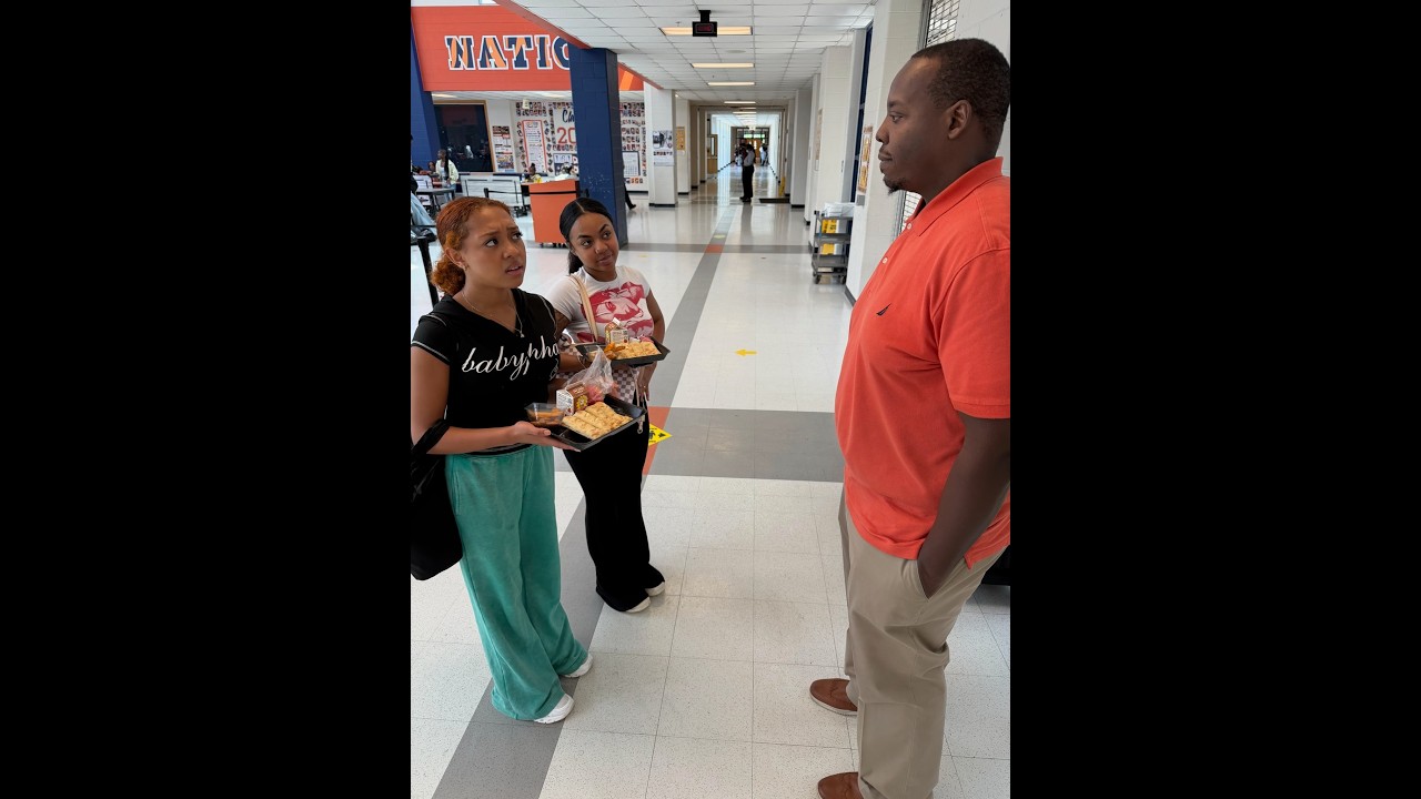 Hope & Faith ask the teacher if they can miss school to go to Philly