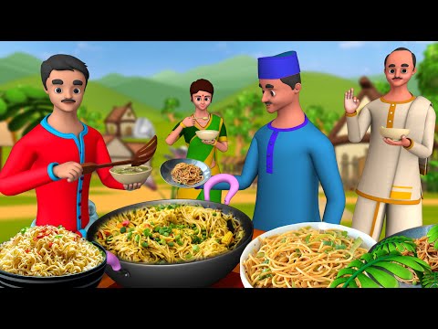 Greedy Noodles Seller | பேராசை நூடுல்ஸ் வர்த்தகர் Tamil Short Stories | Village Funny Greedy Stories