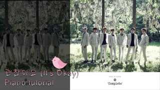 [BTOB]괜찮아요(It's Okay) piano tutorial