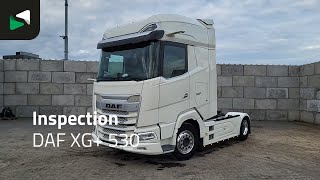 DAF XG+ 530 4X2 Top Condition! XG+ Retarder 2xTanks Leather Alcoa's  trekkvogn | Bilde 4 - Autoline