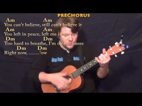 Same Old Love (Selena Gomez) Bariuke Cover Lesson in Am with Chords/Lyrics