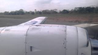 preview picture of video 'Panorámica de Montería: Despegue / Take-Off desde Los Garzones MTR en Jetstream 32 de ADA'