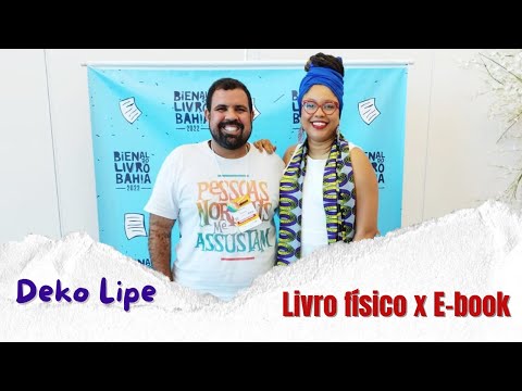 TROCANDO IDEIA COM DEKO LIPE: Livro fsico ou e-book? | Passos entre Linhas